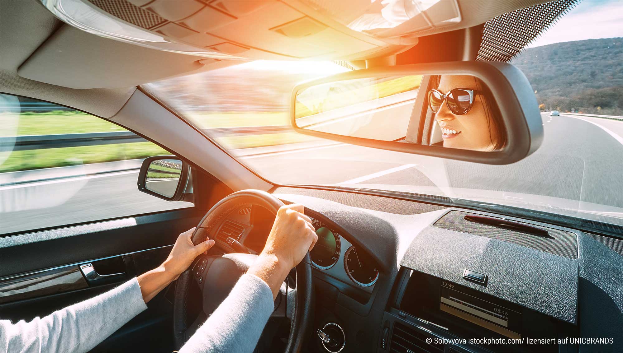 Windschutzscheibe ohne Steinschlag